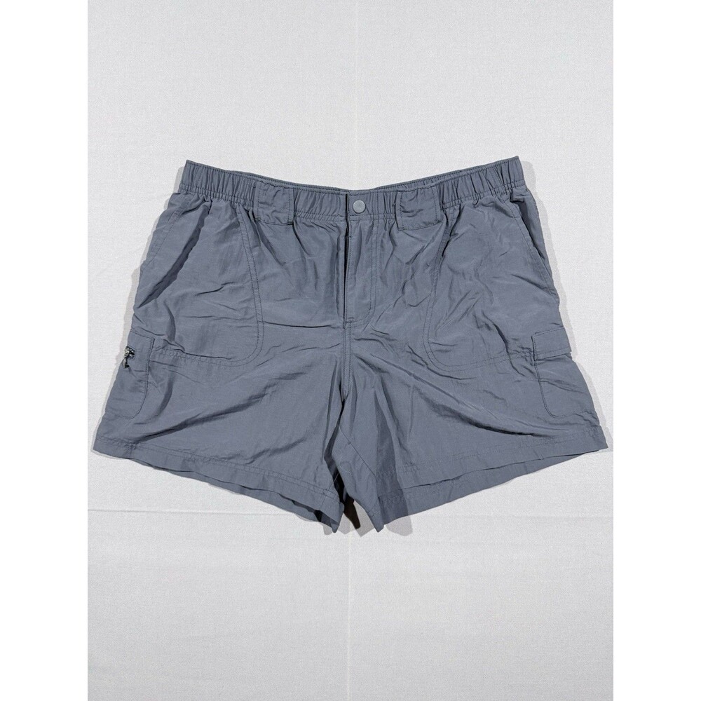 Columbia Shorts Womens Large Gray Outdoor Hiking Cargo Pockets Lightweight